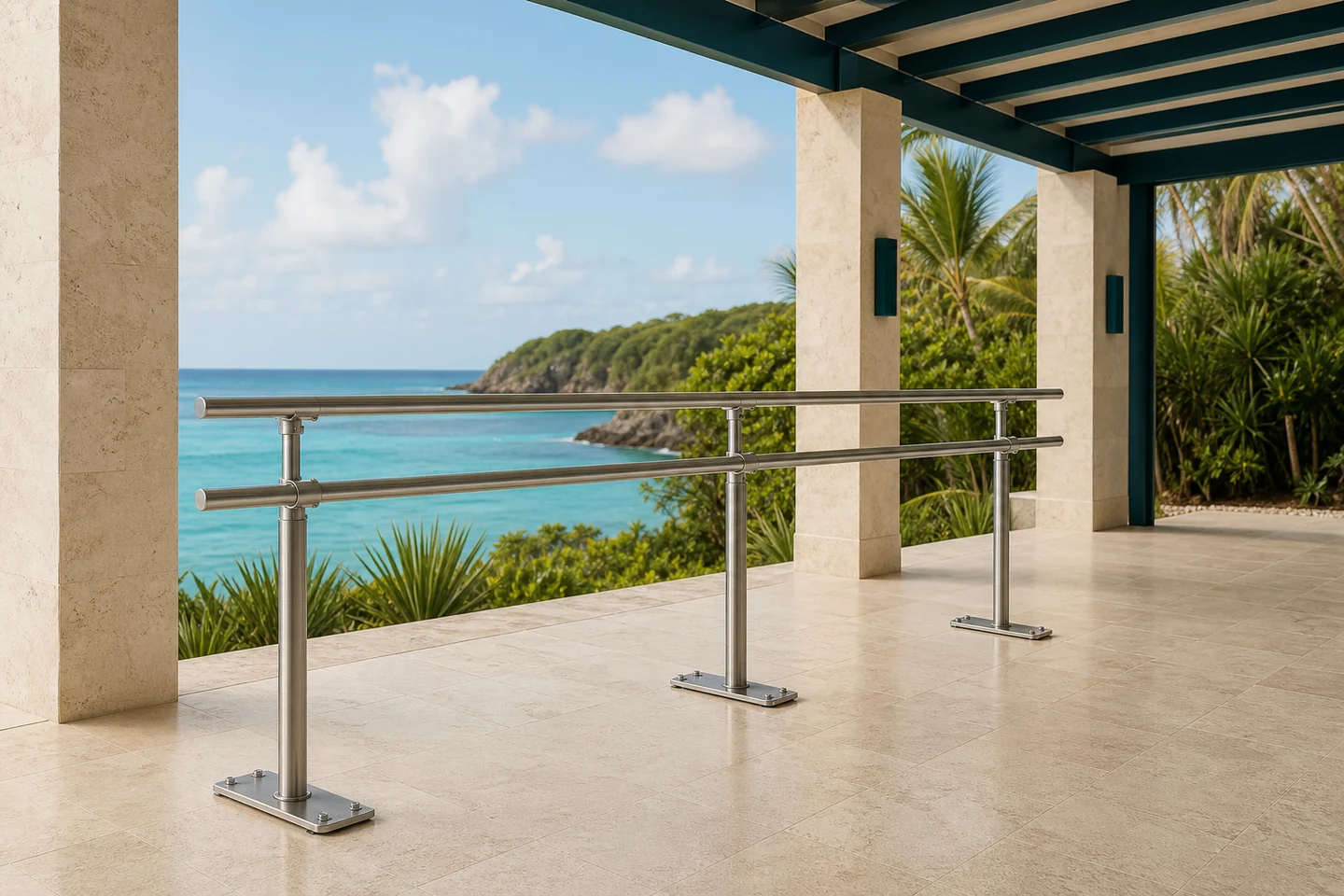 INFINEA Barre Outdoor — concept d’architecture marine INFINEA